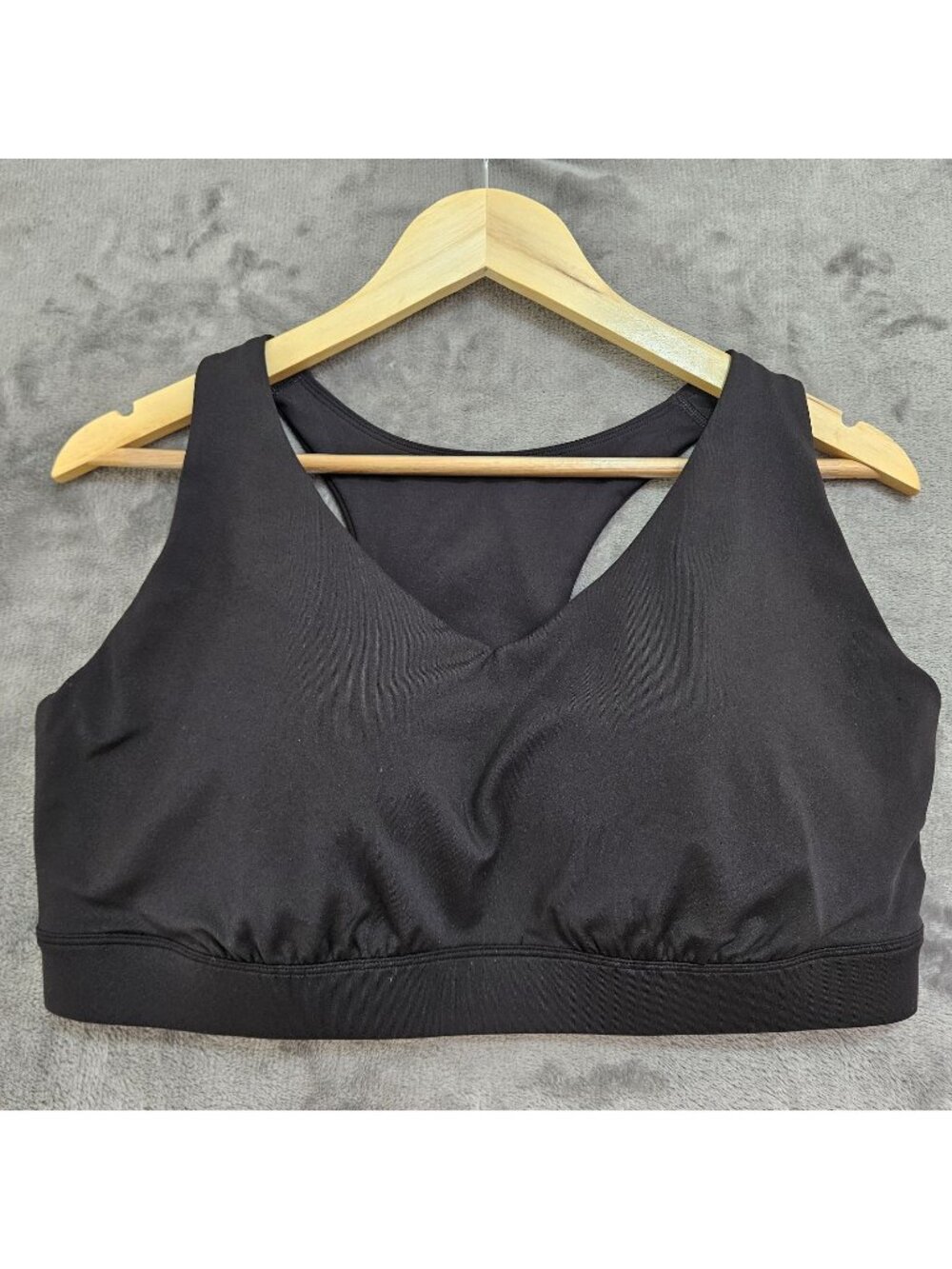Tek Gear 1X Sports Bra Padded Racerback Workout Gym Yoga Sporty Fitness Plus